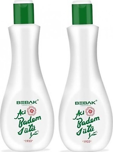 Bebak Acı Badem Sütü 215 ml 2 Adet