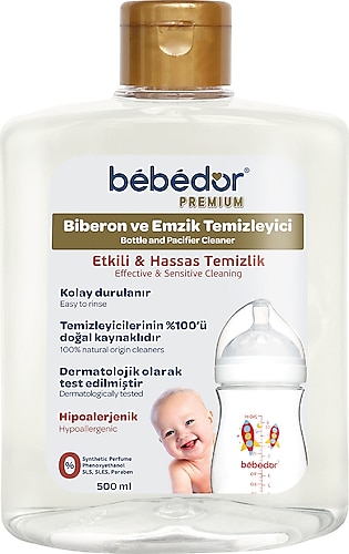 Bebedor Biberon ve Emzik Temizleyici 500 ml