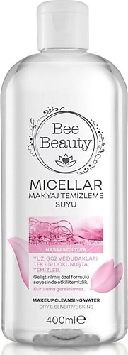 Bee Beauty Hassas Ciltler İçin Micellar Makyaj Temizleme Suyu 400 ml