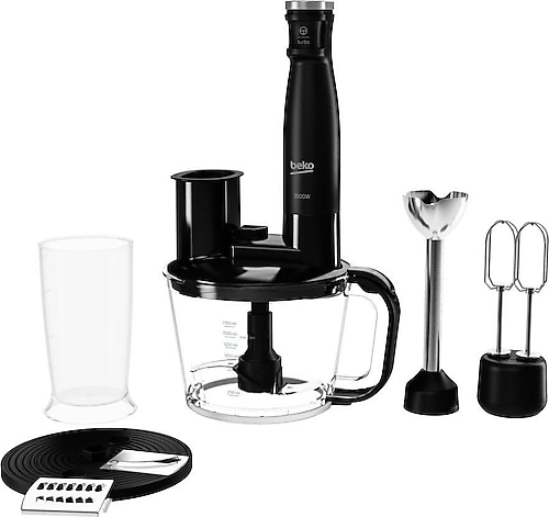Beko RHB 5050 B Floral Siyah 1500 W Blender Seti