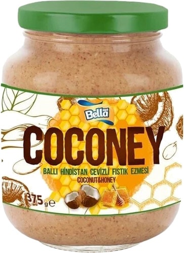 Bellanut Coconey Ballı Hindistan Cevizli Yer Fıstığı Ezmesi 375 gr