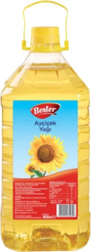 Besler 5 lt Dar Pet Ayçiçek Yağı