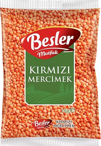 Besler Mutfak 1 kg Kırmızı Mercimek