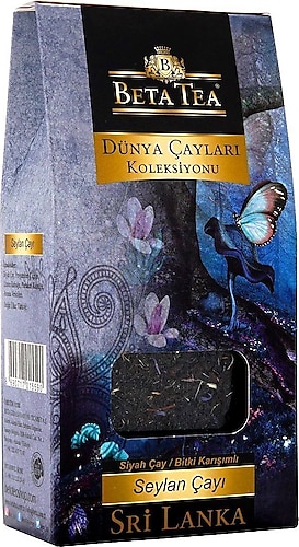 Beta Tea Dünya Çayları Koleksiyonu Sri Lanka Seylan Siyah Dökme Çay 50 gr
