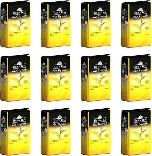Beta Tea Taç Yaprak Çay 1 kg X 12 Adet
