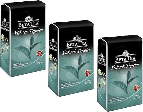 Beta Tea Yüksek Tepeler 1 kg 3'lü Çay