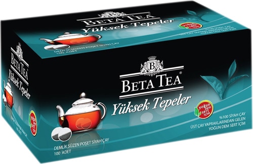 Beta Tea Yüksek Tepeler 3.2 gr 100'lü Demlik Poşet Çay