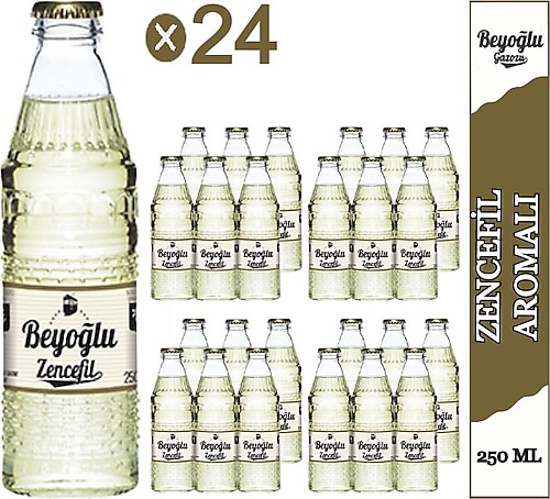 Beyoğlu 250 ml 24'lü Zencefilli Gazoz