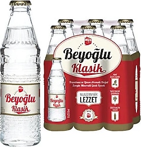 Beyoğlu 250 ml 6'lı Frambuaz Limon Aromalı Gazoz
