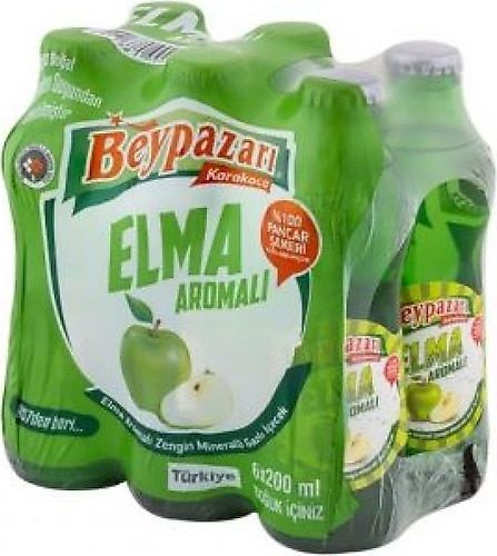 Beypazarı Elma Aromalı Maden Suyu 6x200 ml