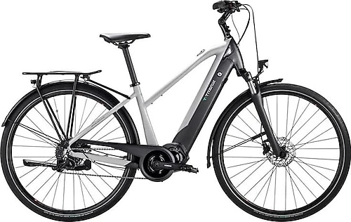 Bianchi T-Tronik T St Elektrikli Şehir Bisikleti 2024 43CM E6100 YSBT9I43TY - Gri