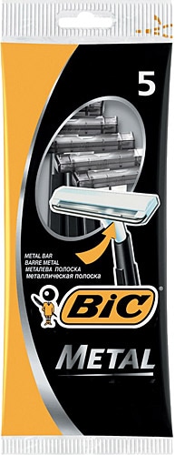 Bic Metal Tek Bıçak 5'li Poşet Tıraş Bıçağı
