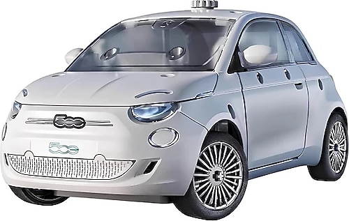 Bilim ve Oyun Mechanics Fiat 500e Elektrikli Araba
