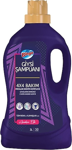 Bingo Giysi Şampuanı 3 lt