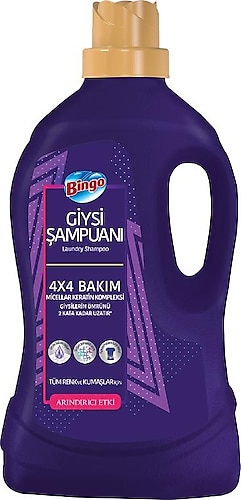 Bingo Giysi Şampuanı 4 lt