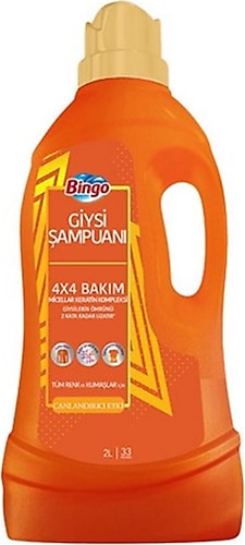 Bingo Giysi Şampuanı Canlandırıcı Etki 2 lt