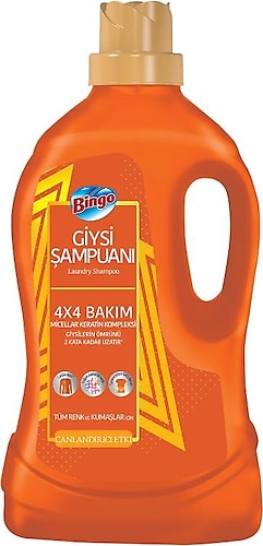Bingo Giysi Şampuanı Canlandırıcı Etki 4 lt