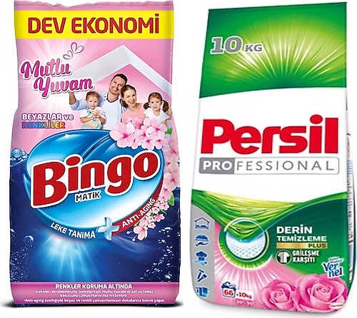 Bingo Matik 10 + Persil Gülün Büyüsü 10 kg - 20 kg