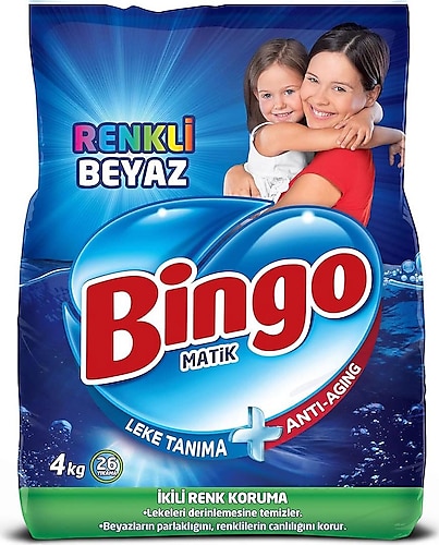 Bingo Matik 4 kg Toz Deterjan