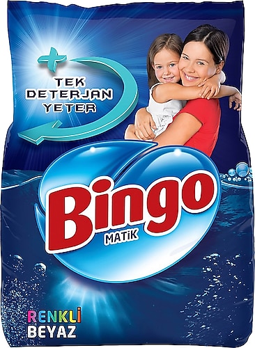 Bingo Matik Renkli Beyaz 10 kg Toz Deterjan