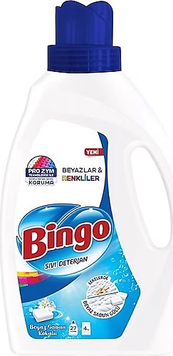 Bingo Matik Sivi Beyaz Sabun Kokulu 1775 Ml