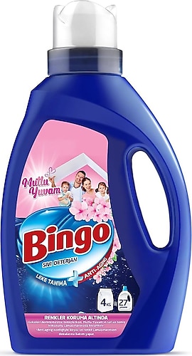 Bingo Mutlu Yuvam Sıvı Çamaşır Deterjanı 1.75 lt