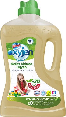 Bingo Oxyjen Bambu & Aloe Vera 2.5 lt Yüzey Temizleyici
