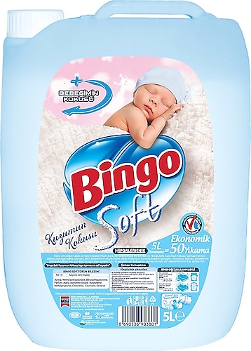 Bingo Soft Kuzumun Kokusu Yumuşatıcı 5000 ml