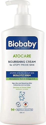 BioBaby Atocare Besleyici Krem 500 ml
