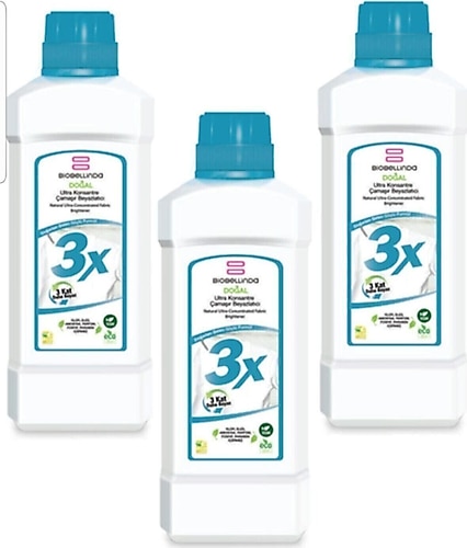 BioBellinda 3 Adet Ultra Konsantre Çamaşır Beyazlatıcı 750gr