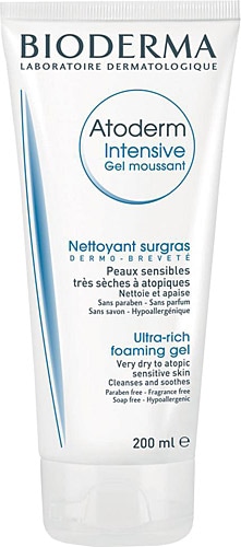 Bioderma Atoderm Intensive Foaming Gel 200 ml Kuru ve Atopik Ciltler için Temizleyici Jel