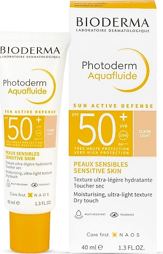 Bioderma Photoderm Aquafluid Light 50 Faktör Renkli Güneş Kremi 40 ml