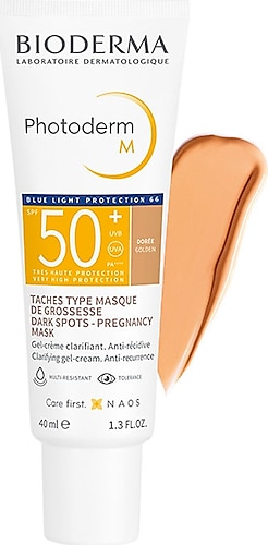 Bioderma Photoderm M Golden 50 Faktör Renkli Güneş Kremi 40 ml