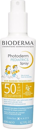 Bioderma Photoderm Pediatrics 50 Faktör Bebek ve Çocuk Güneş Spreyi 200 ml