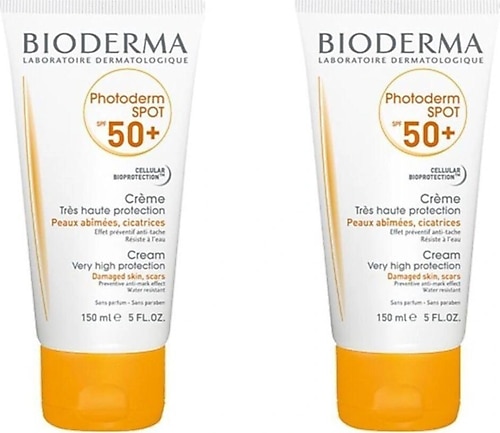 Bioderma Photoderm Spot Leke Karşıtı 50 Faktör Güneş Kremi 150 ml 2 Adet