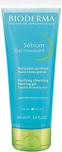 Bioderma Sebium Foaming Gel Tube Sivilce Karşıtı Yüz Temizleme Jeli 100 ml