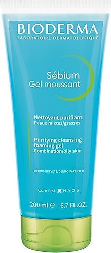 Bioderma Sebium Foaming Gel Tube Sivilce Karşıtı Yüz Temizleme Jeli 200 ml