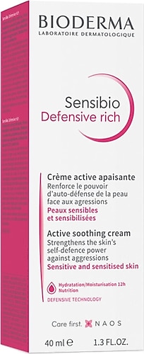 Bioderma Sensibio Defensive Rich Yoğun Nemlendirici Krem 40 ml