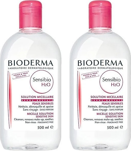 Bioderma Sensibio H2O 500 ml 2 Adet Misel Solüsyon