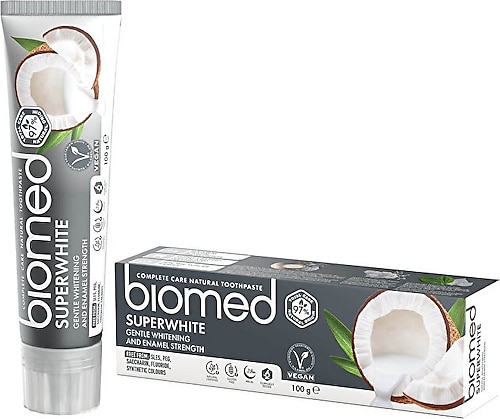 Biomed Superwhite Beyazlatıcı Florürsüz Diş Macunu 100 gr
