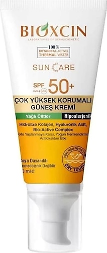 Bioxcin Sun Care Yağlı Ciltler için 50 Faktör Güneş Kremi 50 ml