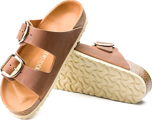Birkenstock Arizona Big Buckle Oiled Leather Terlik