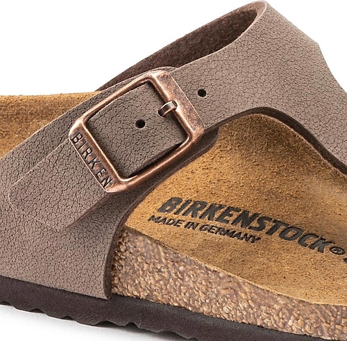 Birkenstock Gizeh Birko-Flor Kahverengi Çocuk Parmak Arası Terlik 846133