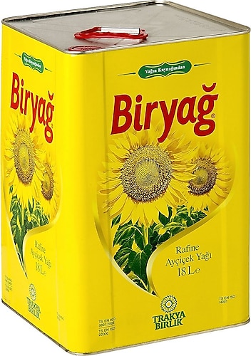 Biryağ Ayçiçek Yağı 18 lt