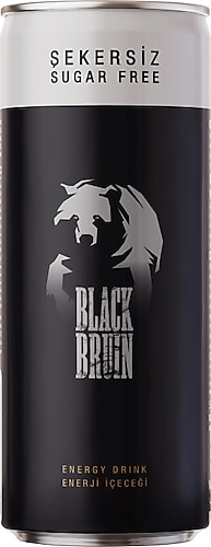 Black Bruin Şekersiz 250 ml Enerji İçeceği