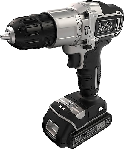 Black+Decker BDCHD18SC2K-QW 18 V 1.5 Ah Çift Akülü Darbeli Matkap