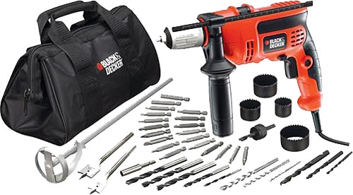 Black+Decker CD714CREW2 710 W Darbeli Matkap
