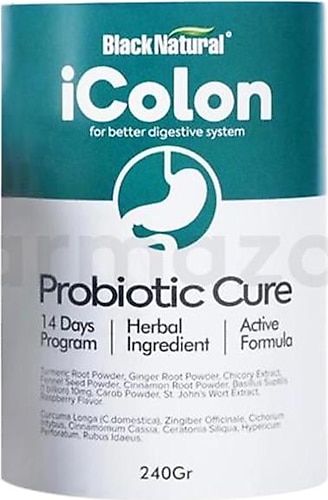 Black Natural Icolon Probiotic Cure 240 gr