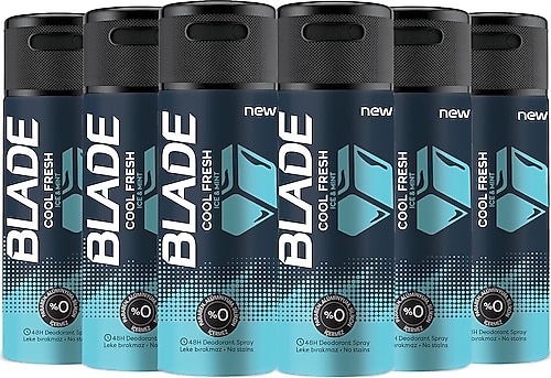 Blade Cool Fresh Erkek Deodorant 150 ml 6 Adet