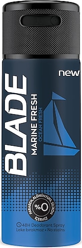 Blade Marine Fresh Erkek Deodorant Sprey 150 ml